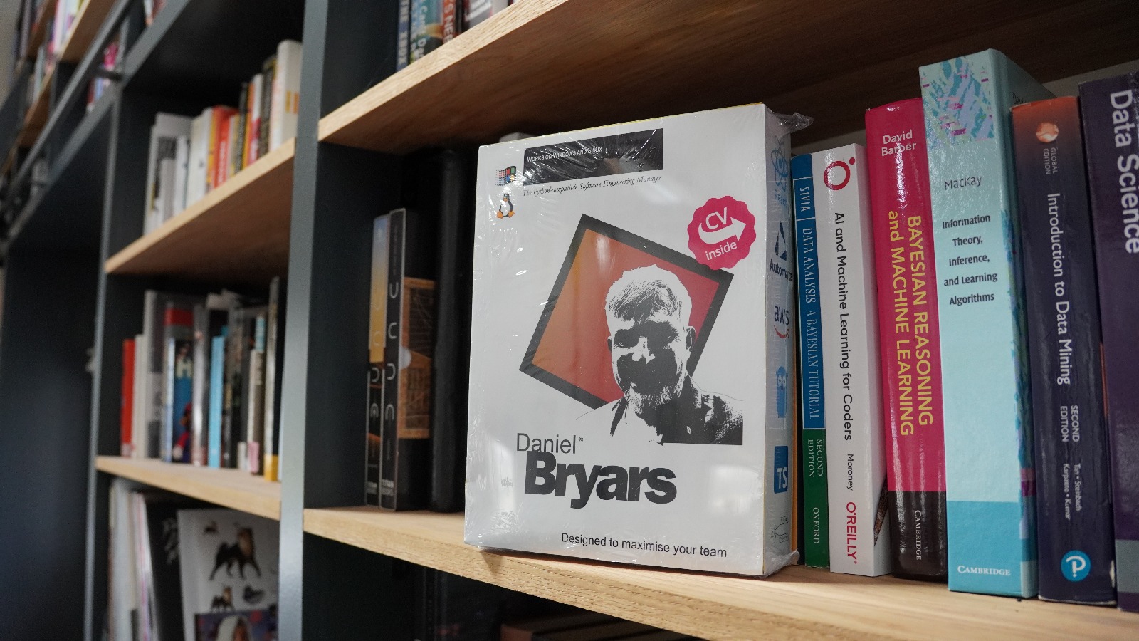 CV in a software box