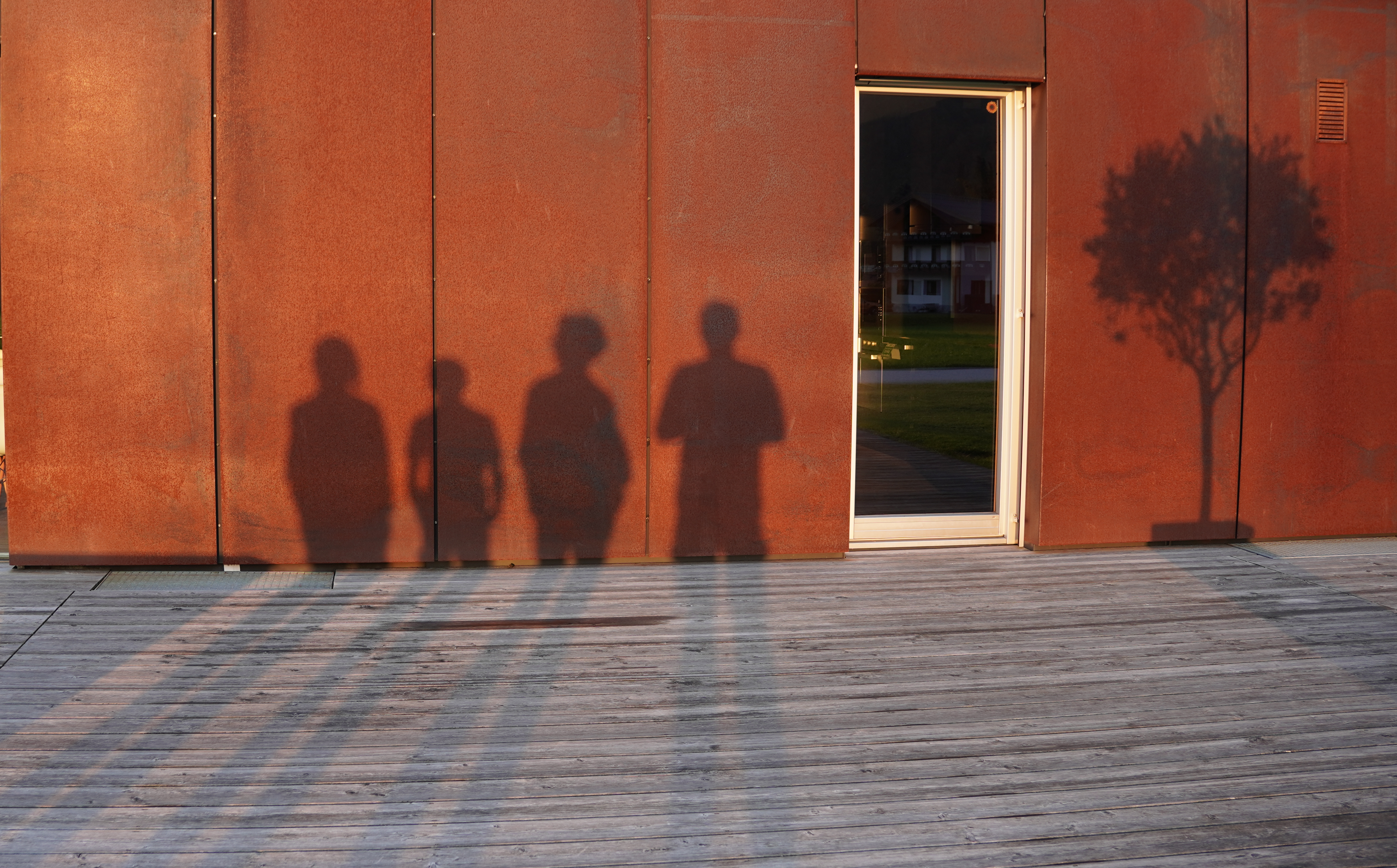 Daniel Bryars with friends